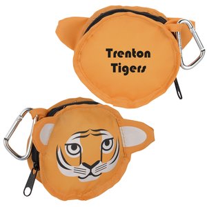 Paws and Claws Zippered Pouch - Tiger Main Image