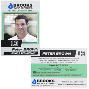 Baseball Business Card Main Image