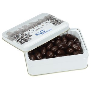 Keepsake Tin - Dark Chocolate Almonds Main Image