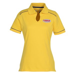 Dri-Balance Contrast Piped Blend Polo - Ladies' Main Image