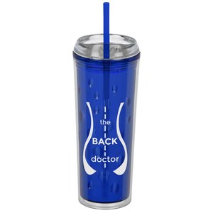 Droplet Tumbler with Straw - 20 oz. Main Image