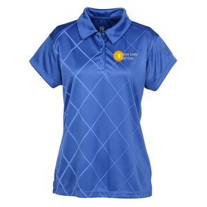 PGA Tour Argyle Wicking Golf Shirt - Ladies' Main Image