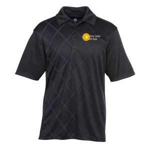 PGA Tour Argyle Wicking Golf Shirt - Men's Main Image