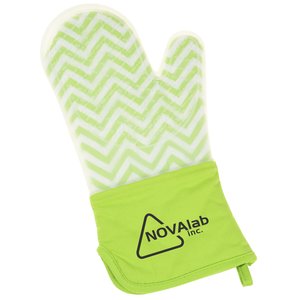 Frosted Silicone Oven Mitt Main Image