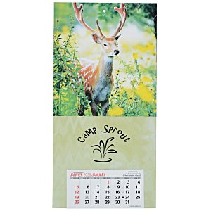 Deer Watch Classic Mount Calendar - French/English Main Image