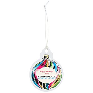 Seeded Paper Ornament - Holiday Ball Main Image