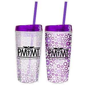 Spot It Colour Changing Tumbler with Straw - 16 oz. Main Image