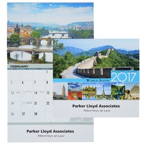 Around the World Appointment Calendar Main Image