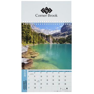 Scenic North America Deluxe Wall Calendar - French/ English Main Image