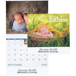 Sleeping Babies Calendar - Stapled Main Image