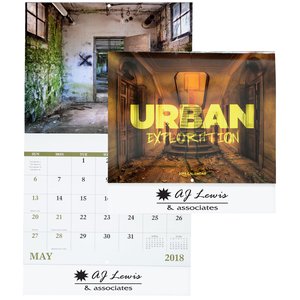 Urban Exploration Calendar - Stapled Main Image