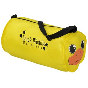 Paws and Claws Barrel Duffel Bag - Duck Main Image