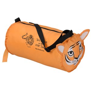 Paws and Claws Barrel Duffel Bag - Tiger Main Image