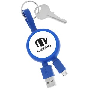 Micro Charging Cable Keychain Main Image
