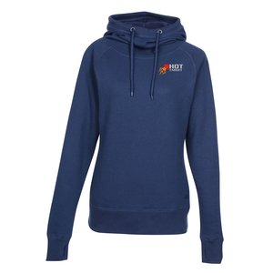 Pro Fleece Funnel Neck Hooded Sweatshirt - Ladies' Main Image