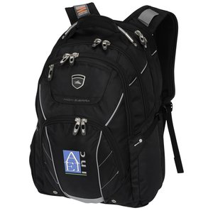 High Sierra Elite Fly-By 17" Laptop Backpack - Embroidered Main Image