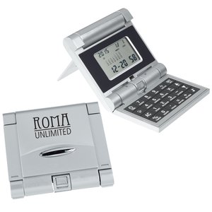 Robot Series Evolution Calculator Clock - Closeout Main Image