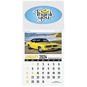 Muscle Car Stick Up Calendar - Rectangle - Full Colour Main Image