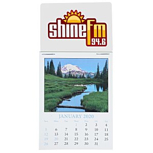 Scenic Stick Up Calendar - Rectangle - Full Colour Main Image