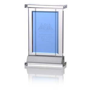 Indigo Celebration Crystal Award - Rectangle Main Image