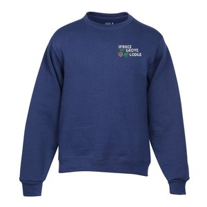 Fruit of the Loom Supercotton Crew Sweatshirt - Embroidered Main Image