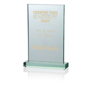 Panel Jade Glass Award - 10" Main Image