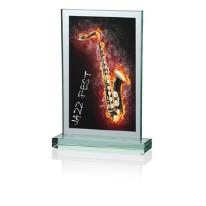 Panel Jade Glass Award - 10" - Full Colour Main Image