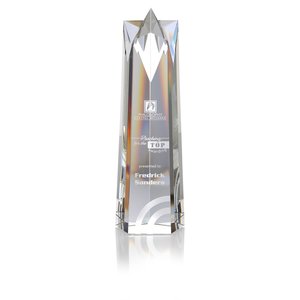 Soaring Star Crystal Tower Award - 12" Main Image