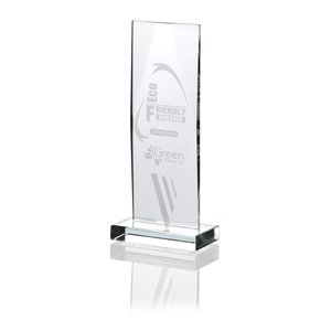 Captivate Starfire Glass Award - 10" Main Image