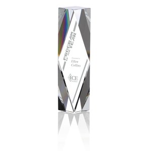Diamond Crystal Tower Award - 8" Main Image