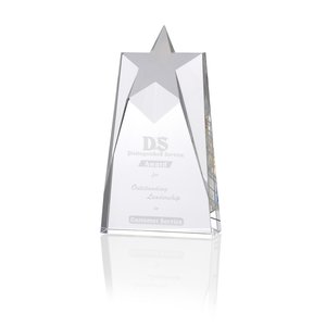 Shooting Star Crystal Award - 8" Main Image