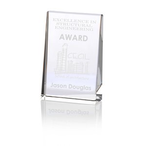 Distinction Crystal Award - 6" Main Image
