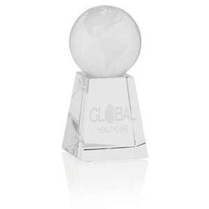 Crystal World Award - 4" - Main Image