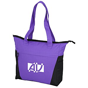 Speed Zone Zip Top Tote - Closeout Main Image