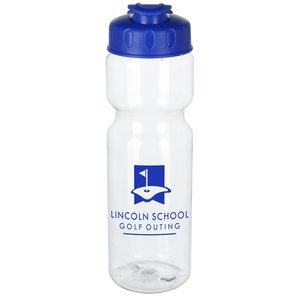 Clear Impact Olympian Sport Bottle with Flip Lid - 28 oz. Main Image