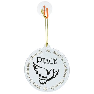 Sun Catcher Ornament - Peace Main Image