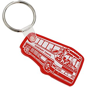 Bus Soft Keychain - Translucent Main Image
