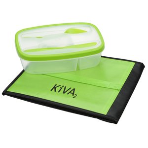 Food Container with Knife & Fork in Carry Sleeve Main Image