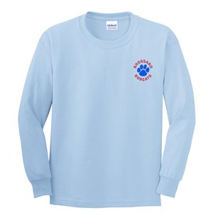 Gildan Ultra Cotton L/S T-Shirt-Youth-Emb-Closeout Colours Main Image
