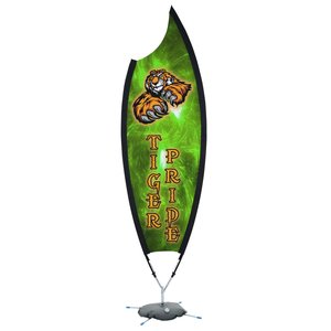 Indoor Claw Sail Sign - 9' - One Sided Main Image