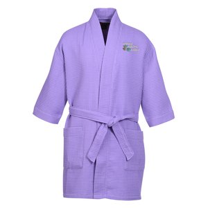 Waffle Weave Thigh Length Robe - Colours Main Image