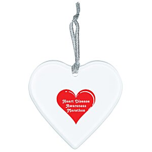 Acrylic Ornament - Heart Main Image