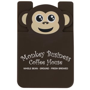 Paws and Claws Smartphone Wallet - Monkey Main Image