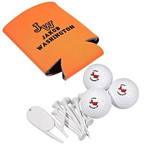 Collapsible Can Cooler Golf Event Pack Main Image