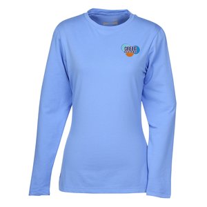 London Performance Blend Long Sleeve Stretch Tee - Ladies' - Embroidered Main Image