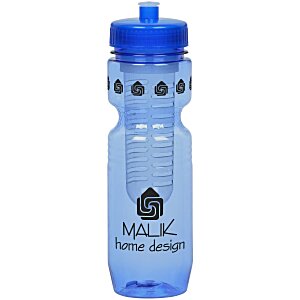 Jogger Infuser Sport Bottle - 25 oz. - Translucent - Push Pull Lid Main Image
