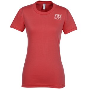 American Apparel Fine Jersey T-Shirt - Ladies' - Colours Main Image