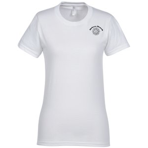 American Apparel Fine Jersey T-Shirt - Ladies' - White Main Image