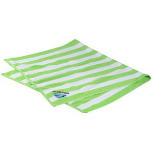 Cabana Stripe Beach Towel - Embroidered Main Image