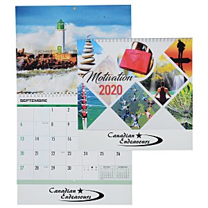 Motivation Deluxe Appointment Calendar - French Main Image